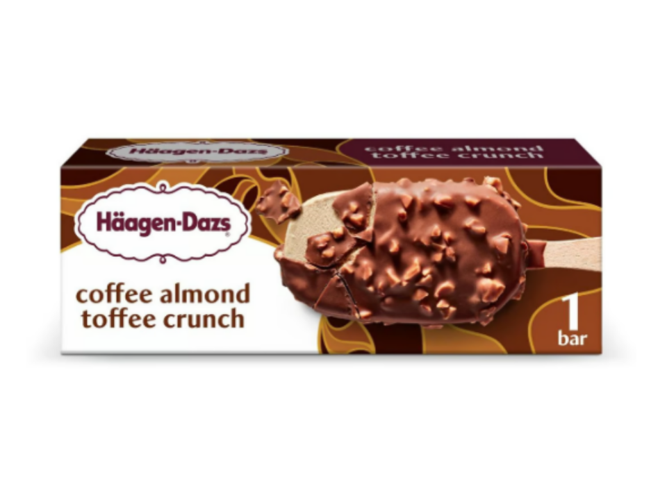 Haagen-Dazs Coffee Almond Toffee Crunch Ice Cream Bar